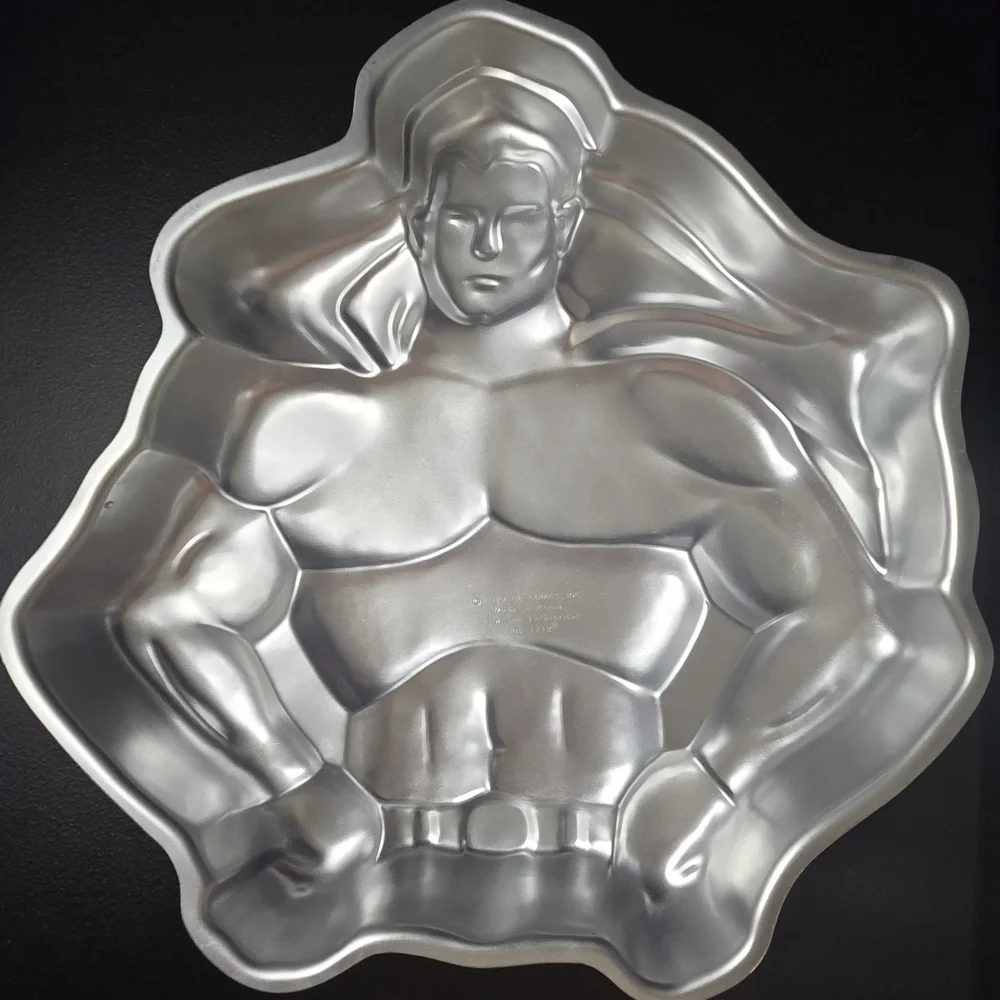 Vintage Wilton 1977 DC Comic Superman Cake Pan - Picture 3 of 8